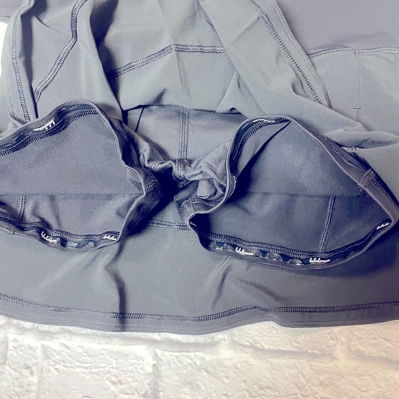 NWT Lululemon PACE RIVAL REGULAR length Tennis Skirt TRUE NAVY BLUE 4 Reg - Picture 7 of 15